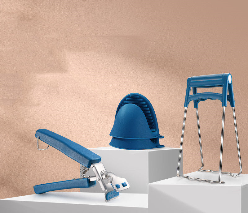 Anti-Scald Kitchen Set | Clip, Pad & Glove Combo