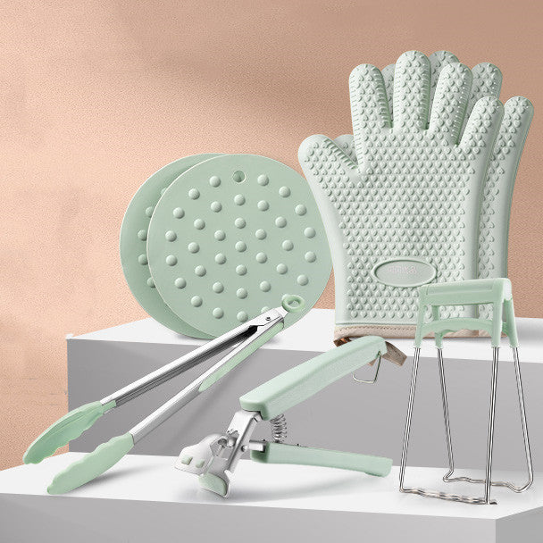 Anti-Scald Kitchen Set | Clip, Pad & Glove Combo